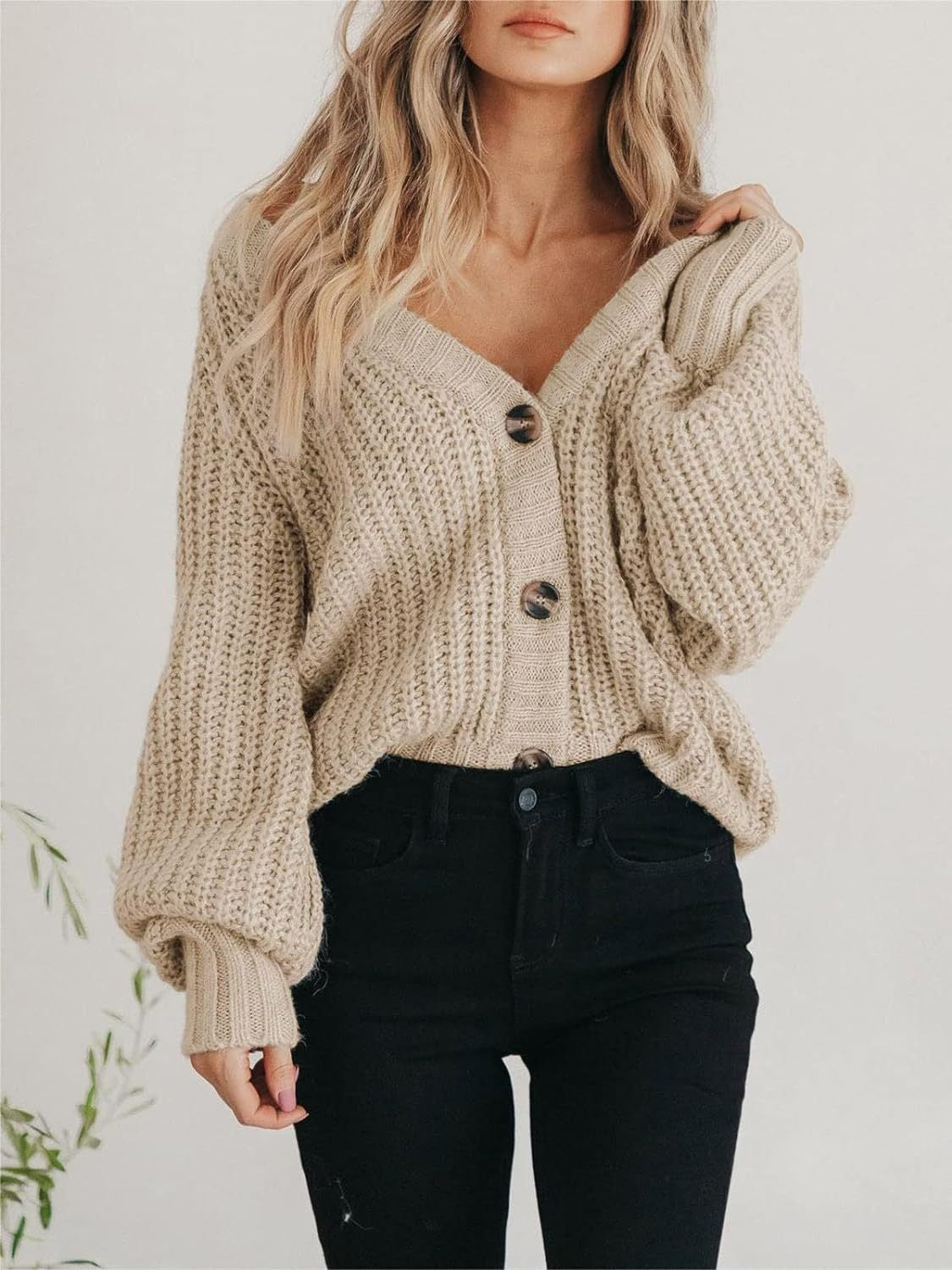 Cece Button Up Cardigan