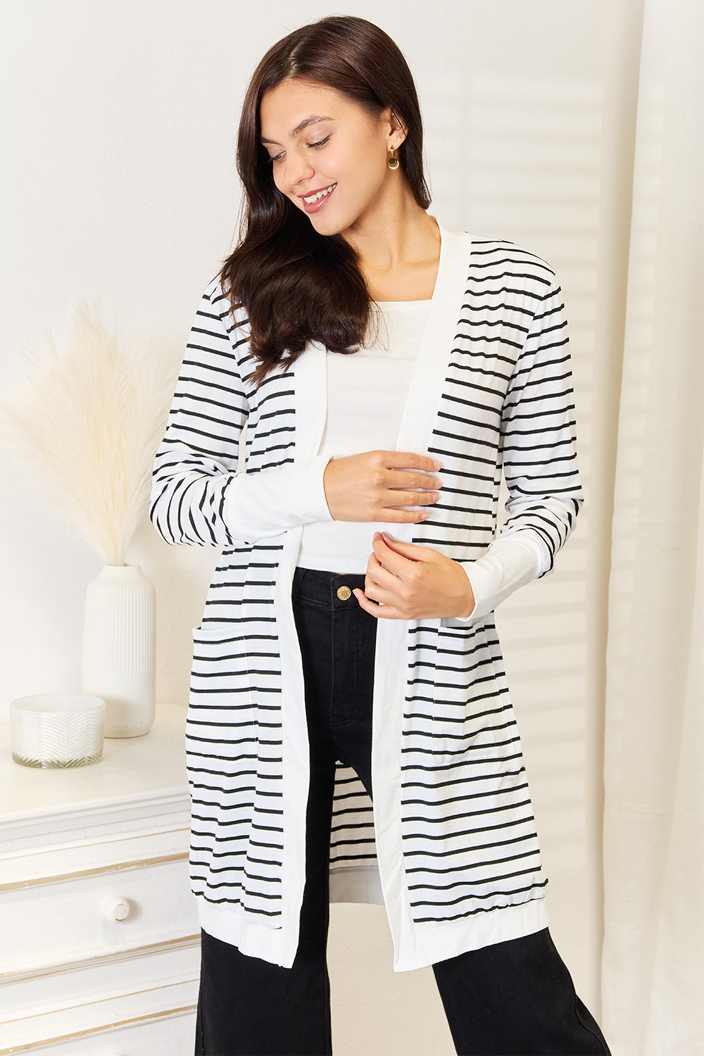 Oly Open Front Longline Cardigan