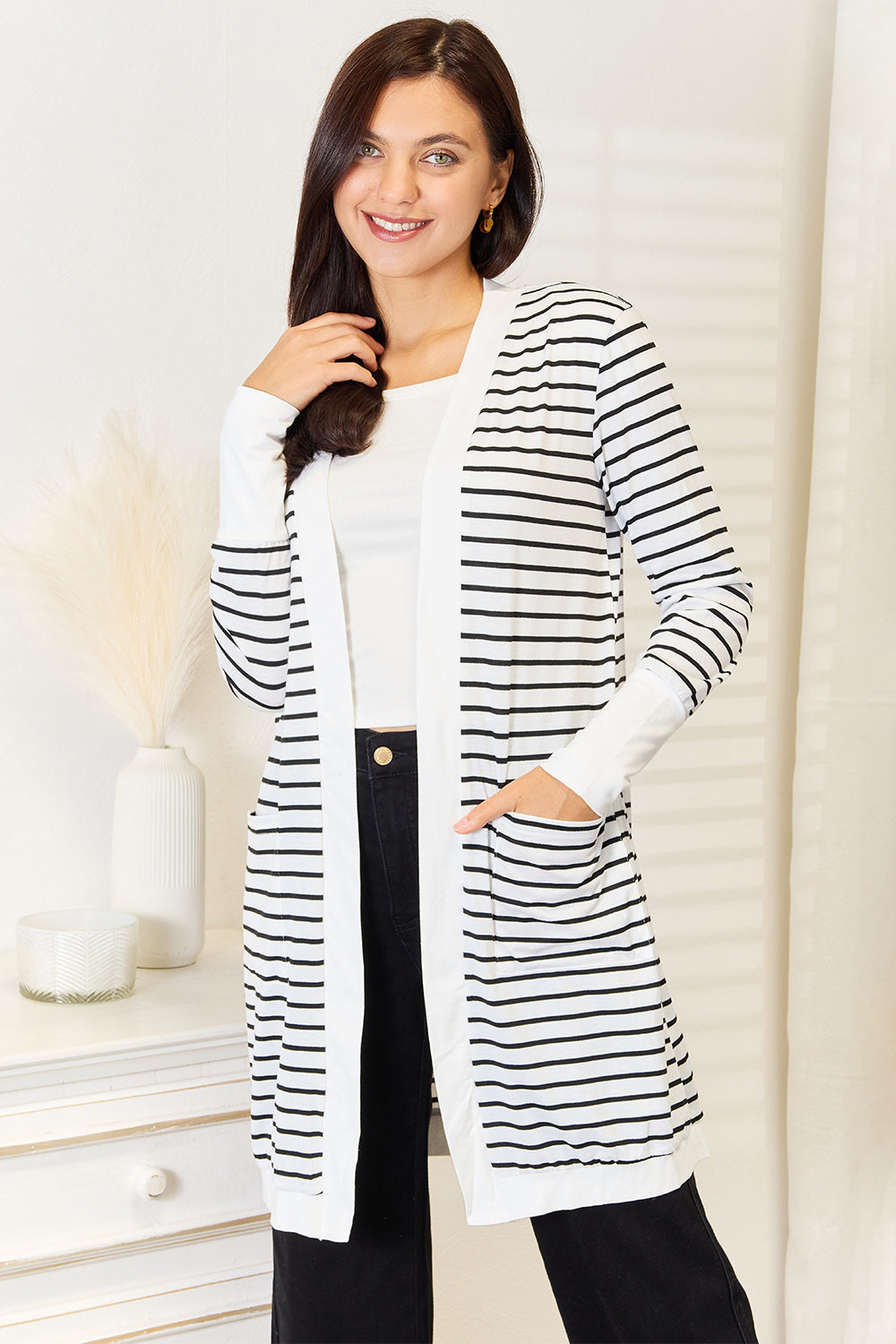 Oly Open Front Longline Cardigan