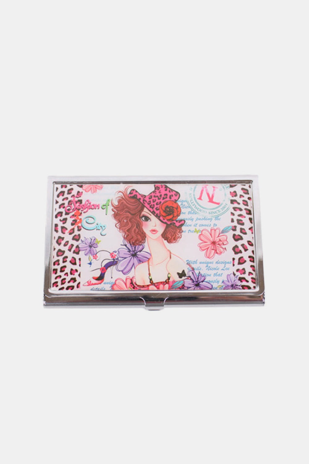 Nicole Lee Printed Business Card Case