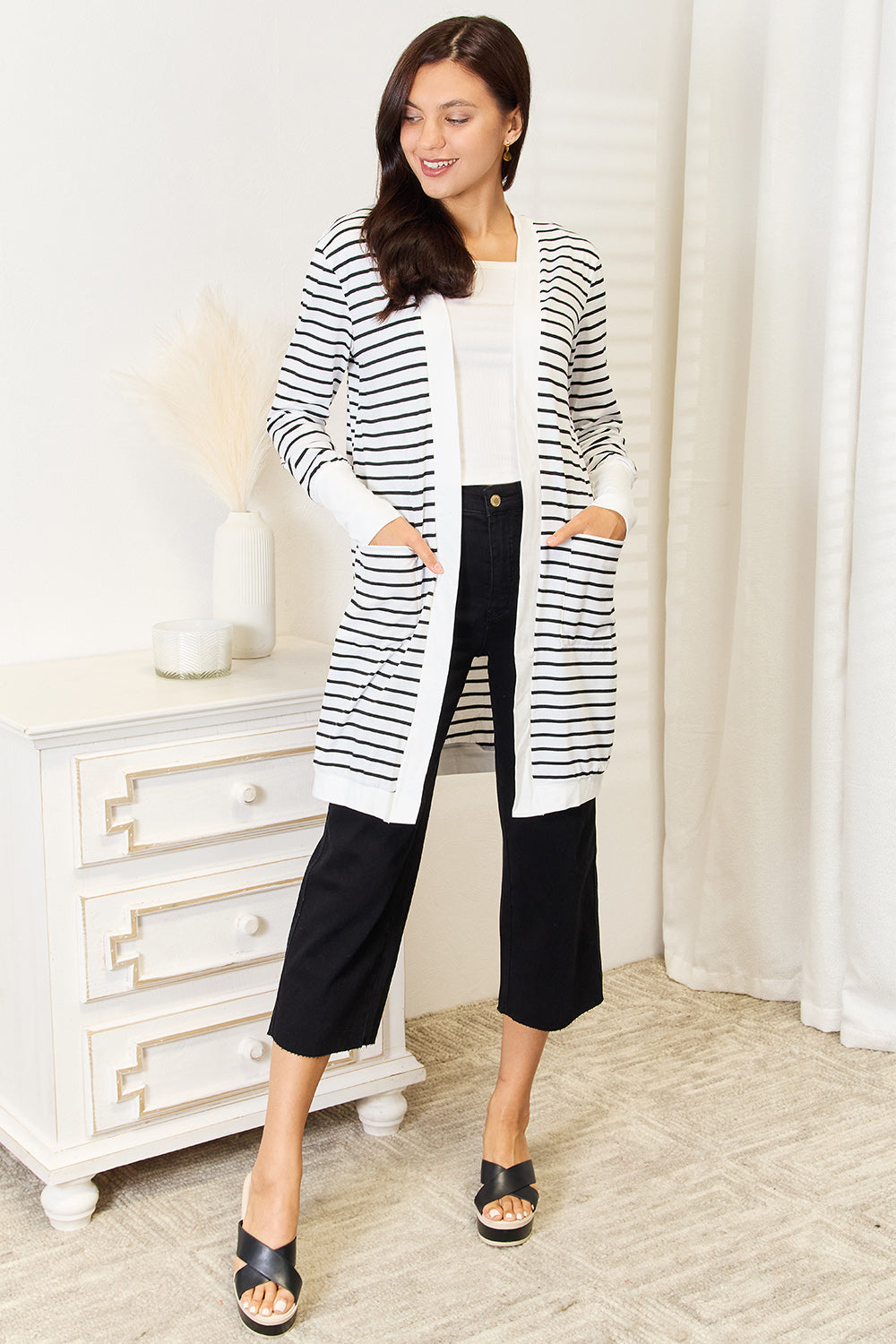 Oly Open Front Longline Cardigan