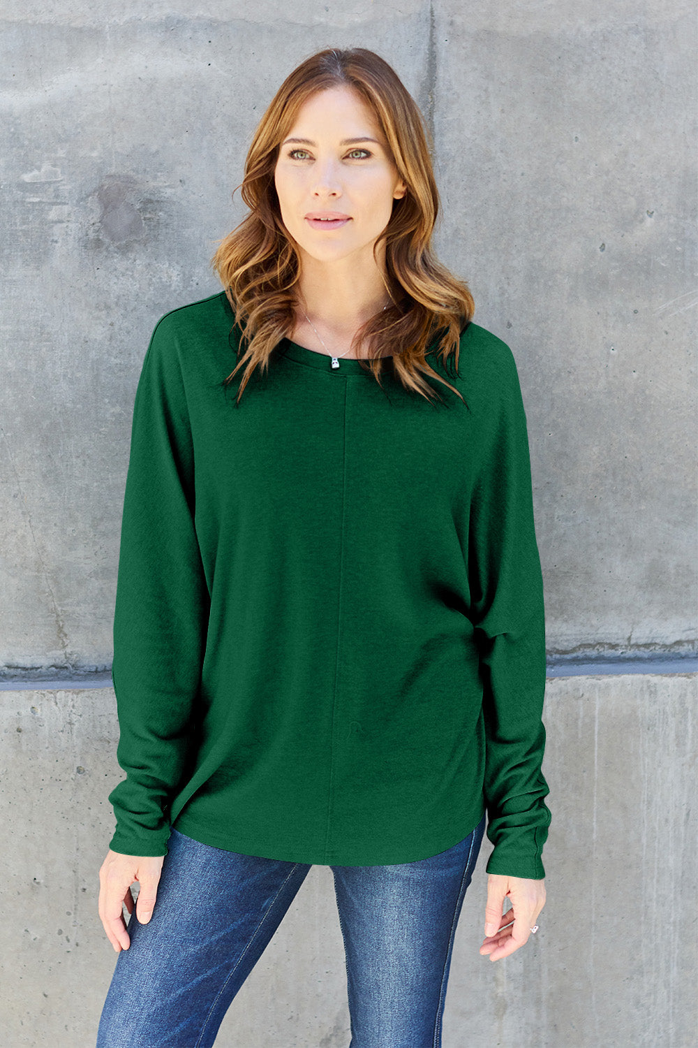 Mia Round Neck Long Sleeve T-Shirt